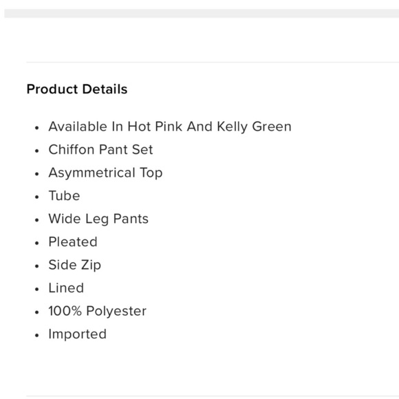 NWT fashion nova conpleat cutie pant set Kelly green - Picture 4 of 8